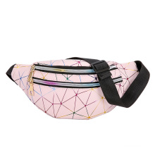 Customized porch fanny packs leather belt bag national popular style for lady women waterproof PU material waist bag